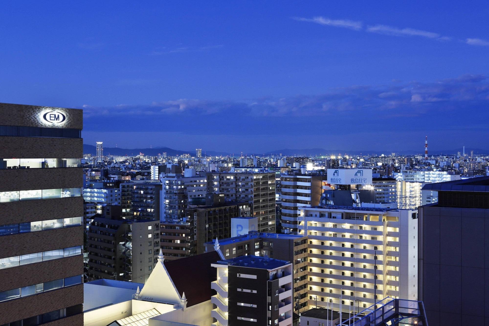 新大阪车站万怡酒店 外观 照片 View from the hotel